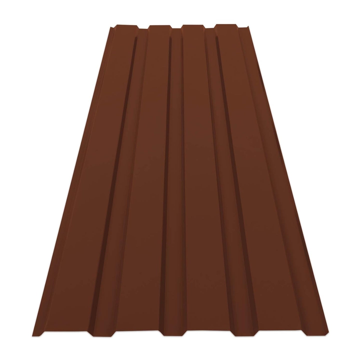 Trapezblech Set 15 Stück – 7,7 m² Wand & Dach – 115x45 cm Profilblech inkl. Befestigungsschrauben – 0,25 mm stark