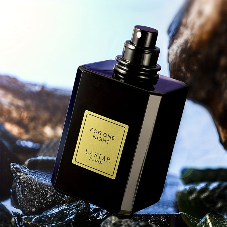 for One Night Herren EDP Parfüm in Schwarz – Arabischer Kaffee & Sahne-Vanille, Patchouli & Neroli, geeignet für Tag/Nacht, langanhaltender, kräftiger Duft, Luxus-Eau de Cologne, Geschenk für Ihn, formelle Anlässe, Weihnachtsgeschenk (55ml)