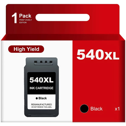 PG 540 XL CL-541XL Druckköpfe 540Xl 541Xl (1 Schwarz) Ersatz für Canon Drucker Druckköpfe 540 541 PG540 CL541 für Drucker Druckköpfe für Canon TS5150 MG3600 MG3650 Mg3650S MG4200 TS5151 MX475 MX530