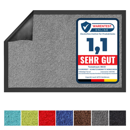 Schmutzfangmatte – Testsieger Preis-Leistung (Note 1,1) – Fußmatte für Innen & Außen – Robuster Türvorleger in vielen Größen und Varianten