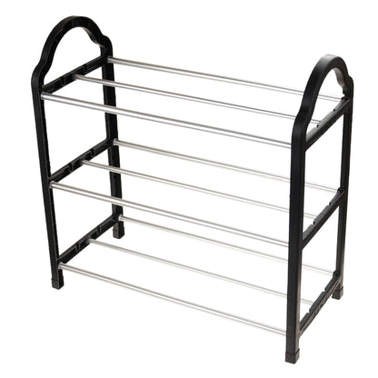 Schuhregal Regal für Schuhe Schuh-Organizer Ständer Metall Stahl Organizer Ordnung