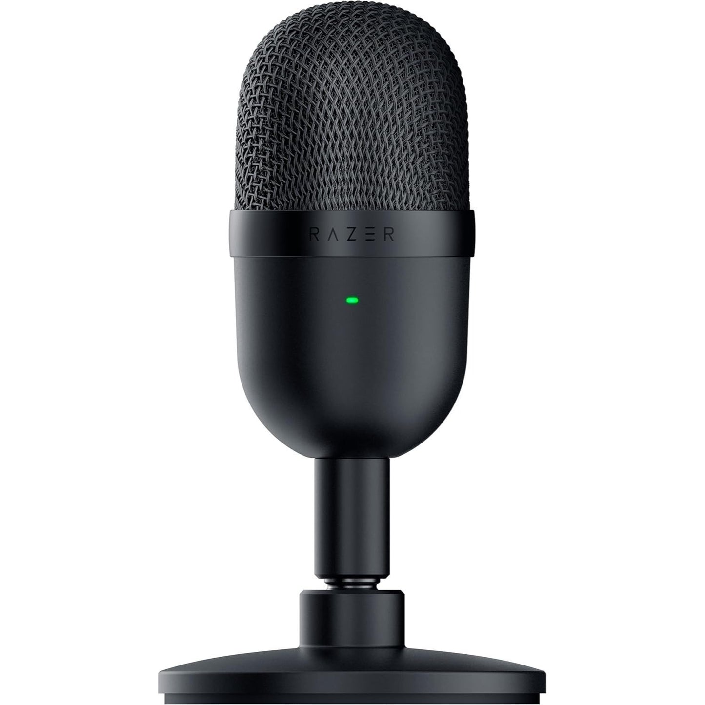 Originale Razer Seiren Mini - USB Kondensator-Mikrofon für Streaming (Kompakt mit Supernieren-Richtcharakteristik, neigbarer Ständer, Integrierter Schockdämpfer) Schwarz
