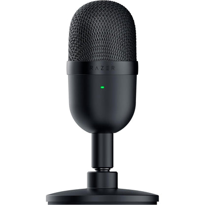 Originale Razer Seiren Mini - USB Kondensator-Mikrofon für Streaming (Kompakt mit Supernieren-Richtcharakteristik, neigbarer Ständer, Integrierter Schockdämpfer) Schwarz