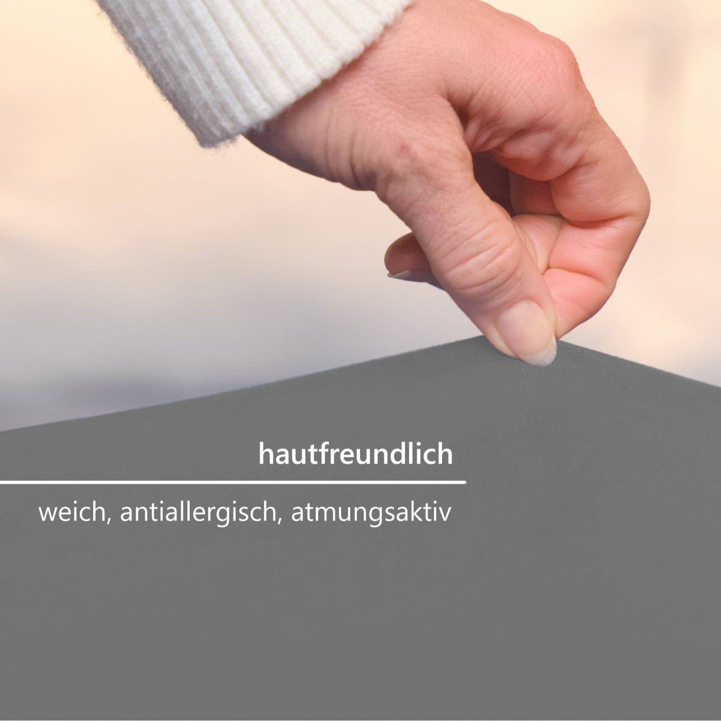 2er-Pack Spannbettlaken aus 100% Mikrofaser (90 g/m²) Elastischer Rundumgummi