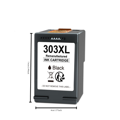 303 XL 303XL Multipack Druckerpatronen Ersatz für HP 303 303 XL Druckerpatronen Multipack für HP Envy 7830 Druckerpatronen für HP Envy Photo 6232 6230 6220 7130 7134 6234 (2er-Pack)
