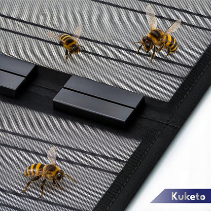 Kuketo – Magnetisches Moskitonetz in mehreren Größen für Balkontüren und Fenster – Insektenschutzgitter mit automatischem Verschluss – Breitenoptionen 80–160 cm – Länge 210/220 cm – Verschiedene Farben – Für Haus, Wohnung und Balkon – Schutz gegen Fliegen