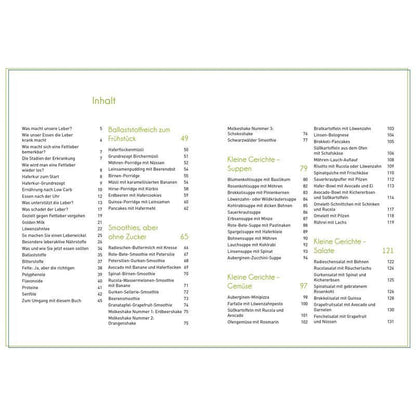 Richtig essen bei Fettleber - Taschenbuch - Wie Sie das lebenswichtige Organ mit der optimalen Ernährung natürlich entgiften und stärken. Über 100 einfache Rezepte. Mit Leberfasten zu Gesundheit und Wohlbefinden - Doris Muliar - 192 S. - Deutsch - 2023 -