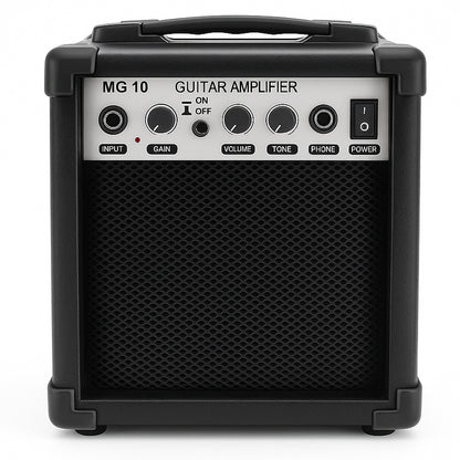 BAKAJI 41-Zoll Akustik-Elektro-Gitarre mit Verstärker, Gigbag, Saiten-Ersatzset, Plektren, Kabel und Gurt, Cutaway Folk-Gitarre in Sunburst-Farbe für Erwachsene und Anfänger