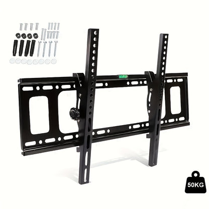 Neigbare TV-Wandhalterung für die meisten 32-65 Zoll LED LCD OLED Plasma 4K Flachbildschirme, TV-Monitorhalterung VESA bis zu 400x400mm 50kg, Osterdekoration für Zuhause, Ramadan-Deko, St. Patrick's Day-Dekoration, TV-Wandhalterung, Fernseher-Wandhalterun