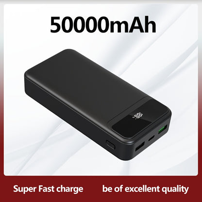PD66W Super-Schnellladung, 50000mAh Tragbares Hochkapazitäts-Powerbank, LED-Stromanzeige/Duale Schnellladeanschlüsse, Kompatibel mit den meisten Mobiltelefonen/Digitalgeräten, etc., Outdoor-Reise Tragbares Notstromgerät, Reise-Essential,Tragbares Ladegerä