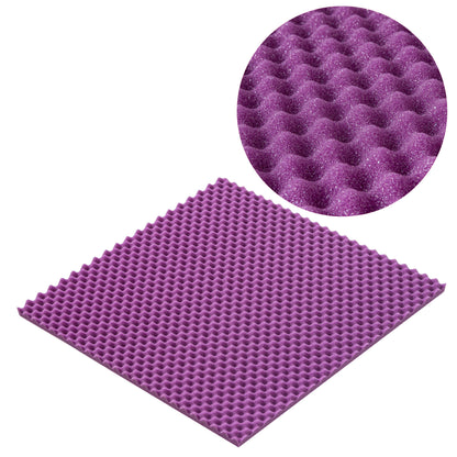 50x50 cm Schallschutz-Schaumstoff-Akustikwandpaneel für Aufnahmestudios, Podcasts, Gaming-Räume, Wellenschwamm-Paneele, verschiedene Farben, 2 cm Dicke