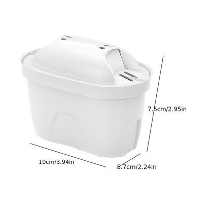 12/6 Stück Wasserfilterkartusche für Wasserkocher, Aktivkohlefilterelement für Küche, Heim- und Außenbereich, reduziert Verunreinigungen