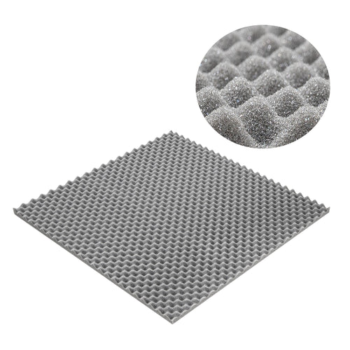 50x50 cm Schallschutz-Schaumstoff-Akustikwandpaneel für Aufnahmestudios, Podcasts, Gaming-Räume, Wellenschwamm-Paneele, verschiedene Farben, 2 cm Dicke