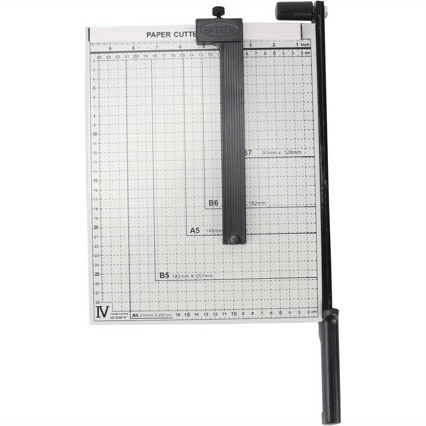 YORKING A4 Paper Cutter Lever Cutter Cutter Guillotine Cutting Machine Photo Cutter Stack Cutter Paper Cutting Device Cutting Device for Home and Office Measuring Area 24 x 28 cm