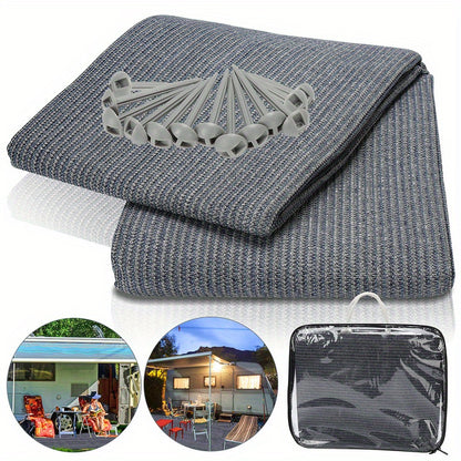 Zeltteppich Wetterfest Zeltheringe Ösen Decke Wetterfest Schmutzmatte Stoffplane Zeltunterlage Camping Markise Bodenplane Campingteppich Balkontepich Bodenmatte Teppich Outdoor Unterlage Markise Teppich Stranddecke Campingdecke Mehrfachauswahl
