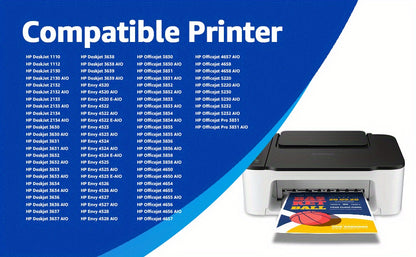 2er-Pack Kompatible HP 302XL HP 302 Multipack Druckerpatronen für HP DeskJet 1110, DeskJet 2130 3630 3636 3639, OfficeJet 3830 3831 3833, OfficeJet 4520 4525 4527 4650 4652 4655 5230, Envy 4520 4525