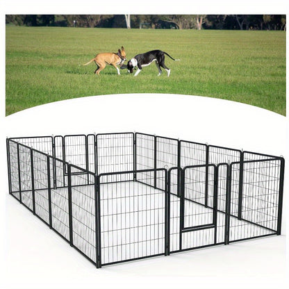 Hundezäune, Welpen-Gatter, Welpen-Laufstall, Tierzaun, Outdoor-Kleintierlaufstall