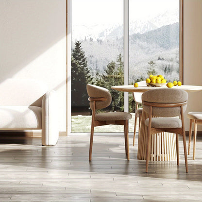 PVC-Bodenbelag Vinylboden 91.44X15.24X0.2Cm Selbstklebende Fliesen 18 Stück für 2.5M² 36 Stück für 5M² Klick Vinylboden Laminat Kleber Holzoptik Warmes Eichen/Nacht Eichen/Beige-Grau/Weißes Eichen/Grau