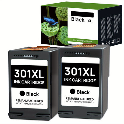 Multipack Ersatzpatronen für Drucker 301XL von HP - Ersatzpatronen für HP301 XL 301XL für HP Envy 4500 5530 5534 4504 DeskJet 2540 1510 2544 2549 OfficeJet 4630 4632 2620 2622 (schwarz, farbig)