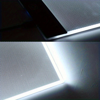 Ein übergroßes A2/A3/A4 LED-Lichtpad, geeignet für Kunstmalerei-sets, Diamant Malerei Arbeits Tischlampe, USB-betrieben, Augenfreundlich, mit drei Helligkeitsstufen, Tracking Light Board für Diamant für Kunst-Ergänzungen verwendet für Malen, Skizzieren