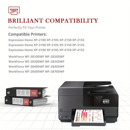 603XL Tintenpatronen kompatibel für 603 XL Tintenpatronen für Expression Home XP-2100 XP-2150 XP-3100 XP-3105 XP-3150 XP-4100 XP-4155 Workforce WF-2810 WF-2830 WF-2835 WF-2840 WF-2850 10er-Pack