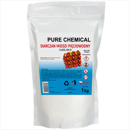 Kupfersulfat Pentahydrat CuSO4·5H2O – Chemischer Rohstoff – 1 kg