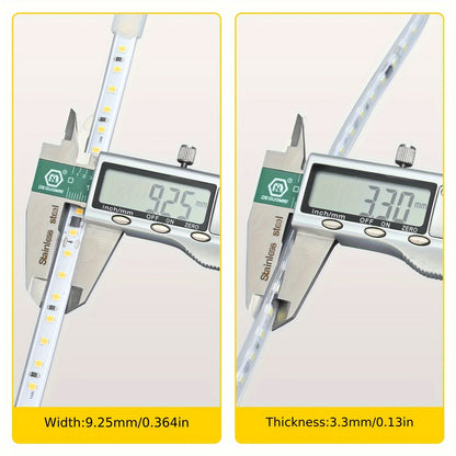 AC 220V 230V LED Streifen Lichter, 120 LEDs/m 7W/meter LED Band Klebeband, Lampe LED Tape, Weiß oder Warmweiß für Küche, Heim Raum Dekoration, Innenbeleuchtung mit EU Stecker und Schalter