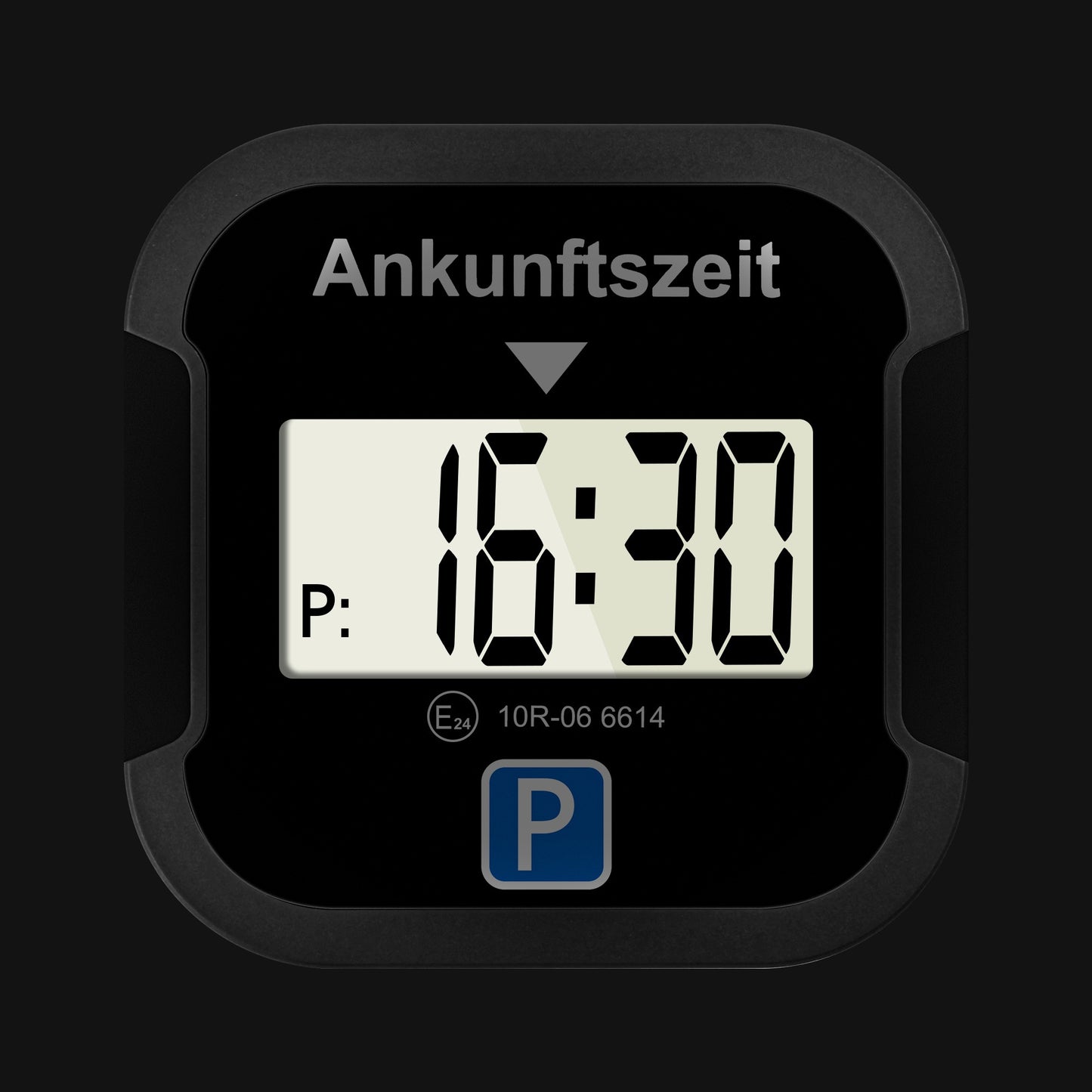 1 Stk./2 Stk. Quadratisches elektronisches Parkausweis | Automatisches elektrisches Parkausweis | Digitales Parkuhr mit Display | Kleine Größe, große Funktion | Geeignet für Weihnachtsgeschenke (Ohne Batterie)