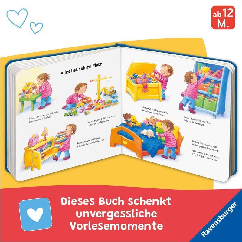 Mein erstes großes Gutenacht Buch - Buch - Sandra Grimm - 36 S. - Deutsch - 2025 - Ravensburger Verlag - EAN 9783473421589