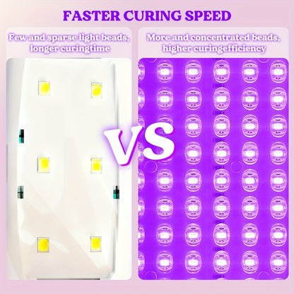 144-LED-Harz-Härtungslampe, professionell, großflächig, schnell, mit 144 Lichtperlen, tragbare USB-Lampe für Schmuckherstellung, DIY-Bastelarbeiten, Formengießen, 150 cm Kabel, kompatibel mit Epoxidharz, Ton- & Wachsformen