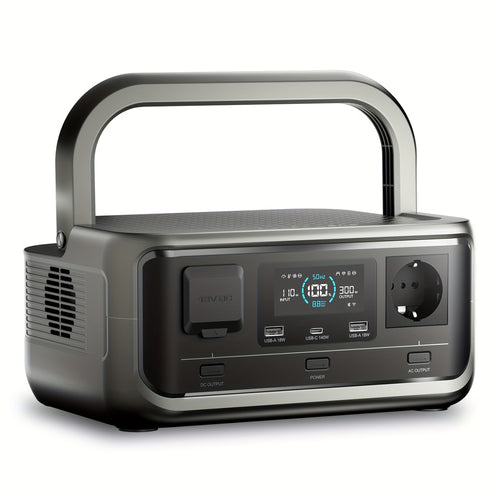 ALLPOWERS Powerstation 256WH LiFePO4-Akku, 300W tragbare Powerstation (600W Spitze), mit 100W Solarpanel (wenn Sie ein Set wählen), mobiles Netzteil für Reisen, Camping, Wohnmobil, ultimatives Outdoor-Abenteuer