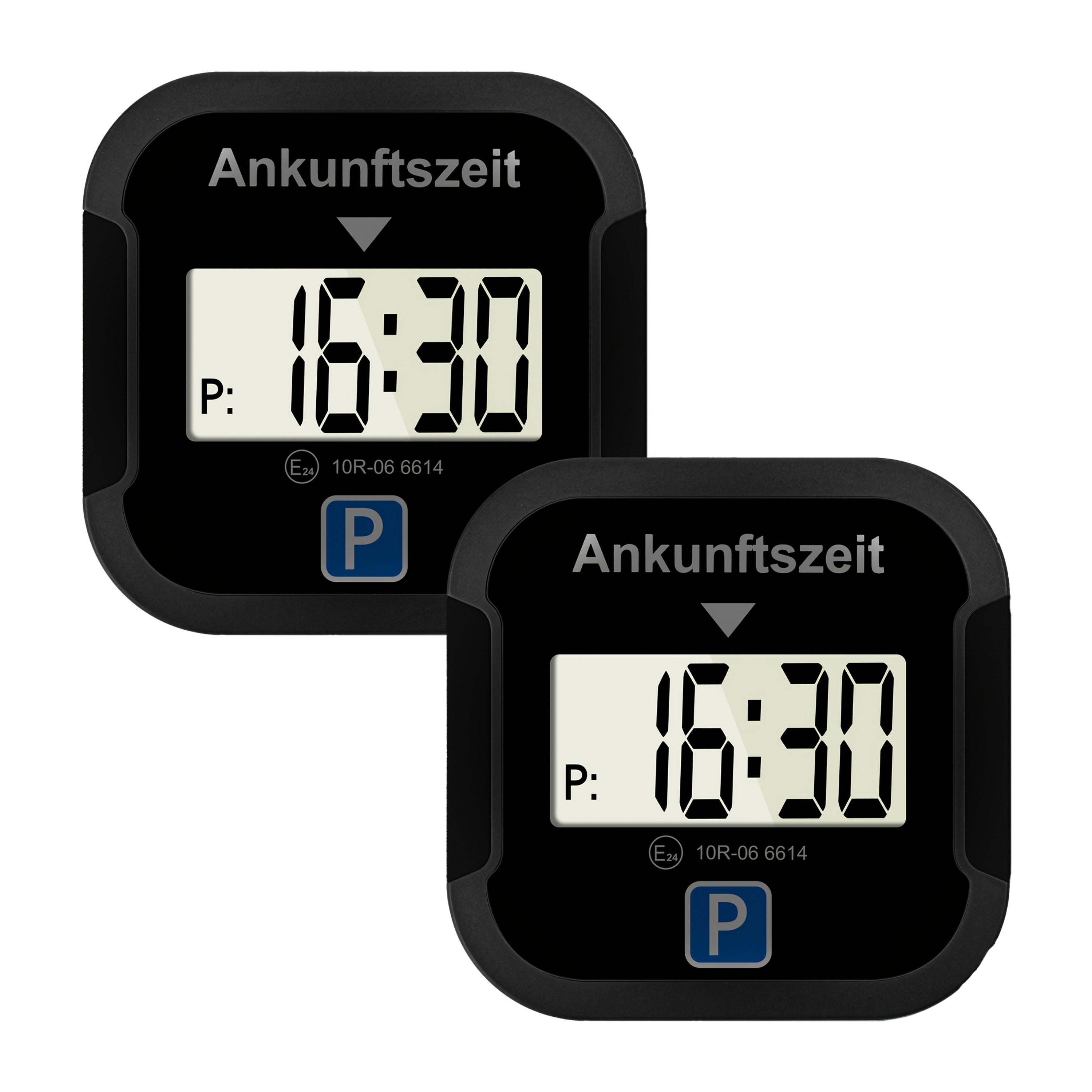 /2 Stk. Quadratisches elektronisches Parkausweis, 1 Stk für Fahrzeug und unterwegs – Detailansicht 11