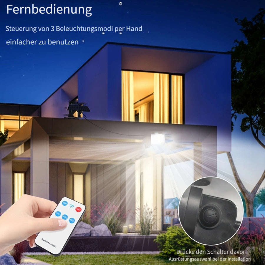 /2 Stück/1 Stück LED Bewegungsmelder Solarleuchten, 3 Stück für Bett und Schlafzimmer – Detailansicht 2