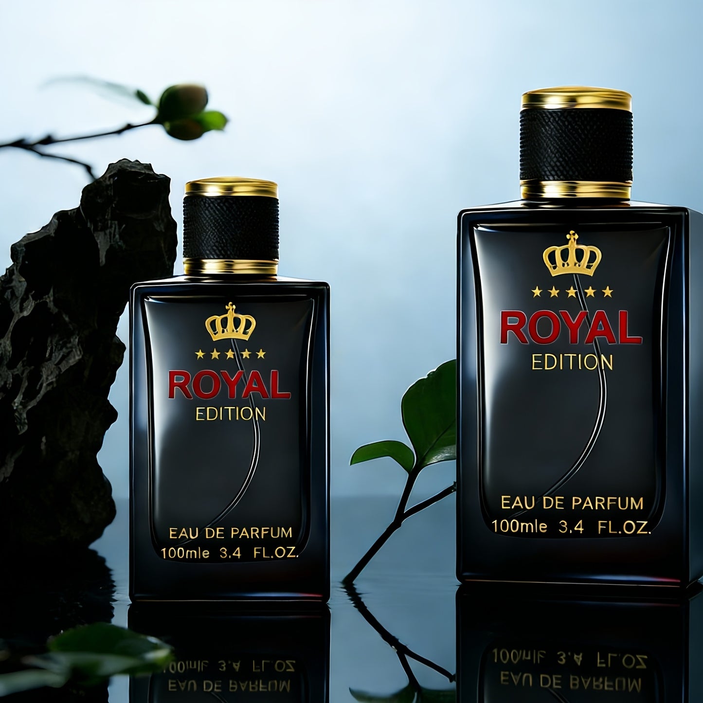 100ML/3.4FL.OZ Herren Cologne Luxus Blumige Eau De Toilette Langanhaltende Zitrus- und Blumig Noten Ein Premium Duft für Dates, Alltag und ein tolles Vatertagsgeschenk Haarparfüm