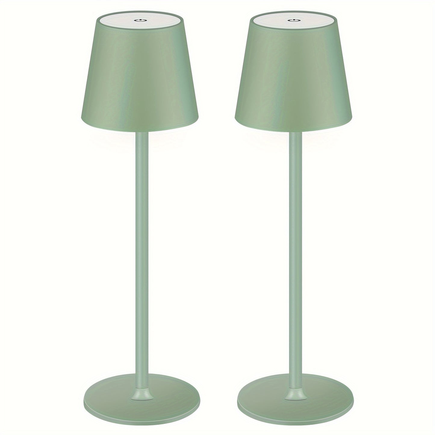 Kabellose Tischlampe LED Schreibtischlampe, 6000mAh wiederaufladbar, Touch-Nachtlicht IPX7, drahtlos, minimalistisches Design für Restaurant/Schlafzimmer/Outdoor
