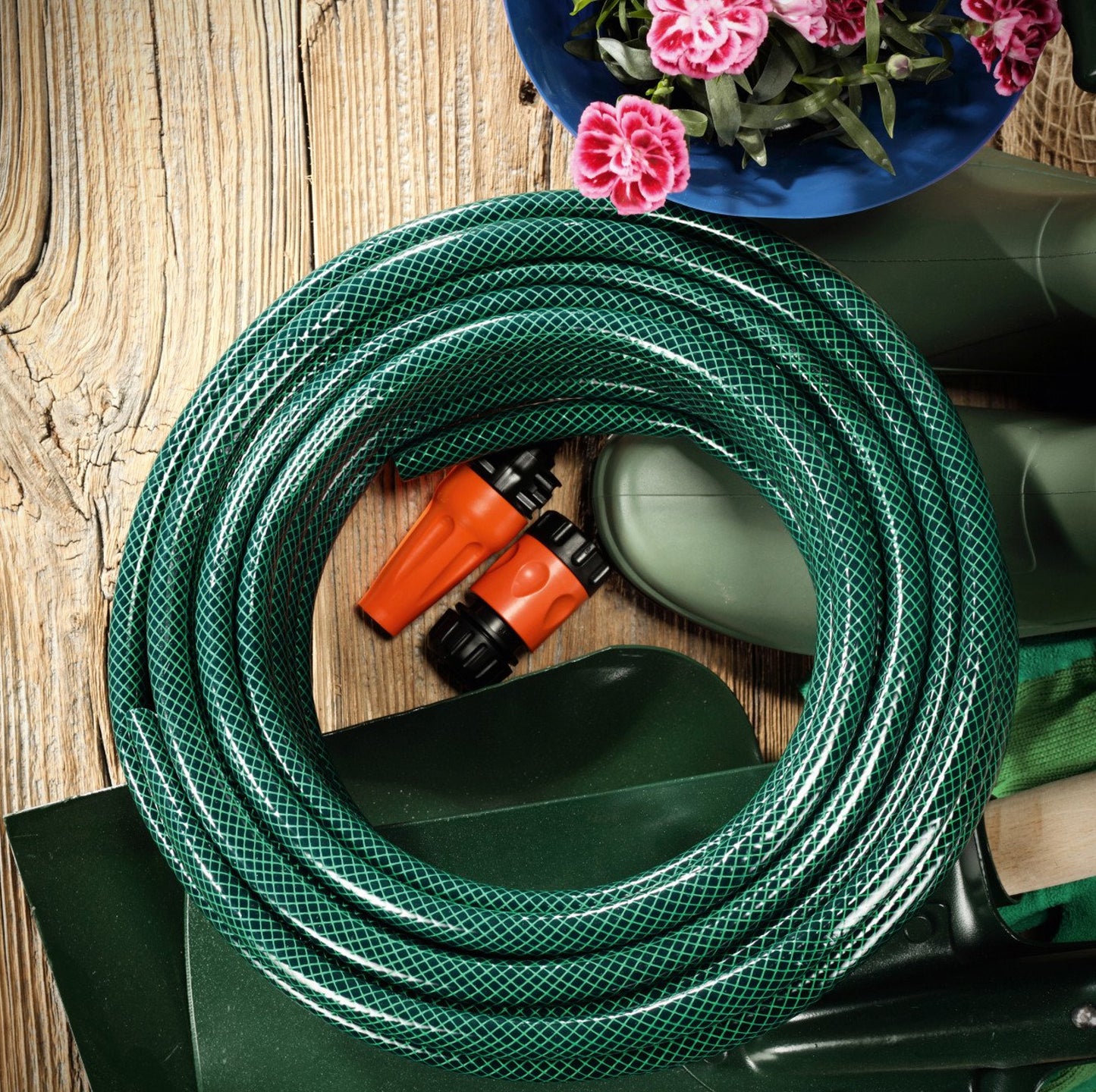 Gartenschlauch-Set 20m 1/2" inkl. Sprinkler Cellfast Economy