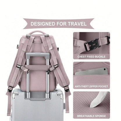 Lokales lager Airline-spezifischer Reiserucksack, 40×20×25 cm Kabinentasche, erweiterbares Handgepäck unter den Sitz, fluglinienkonforme Tasche, Damen-Reiserucksack, Freizeitrucksack nach Fluglinienstandards, Outdoor-Gepäckrucksack, Business-Wochenendtasc