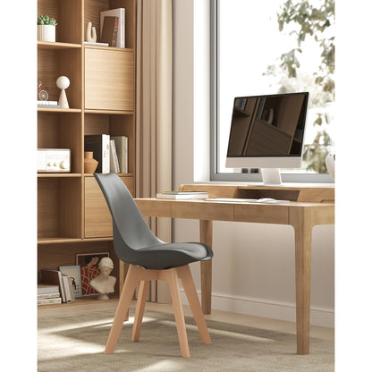 2/4 Stück Esszimmerstuhl Bürostuhl Besuchstuhl Empfangsstuhl Designerstuhl Küchenstuhl Holz