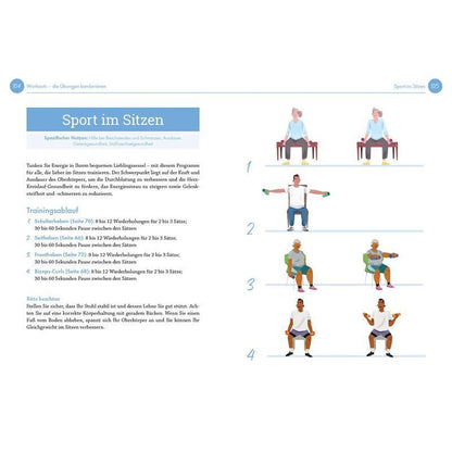 Nur 10 Minuten Krafttraining für Senioren - Taschenbuch - Bauen Sie effektiv Muskeln auf, um im Alltag fit und mobil zu bleiben 40 einfache Übungen - Ed Deboo - 160 S. - Deutsch - 2025 - riva Verlag - EAN 9783742322807