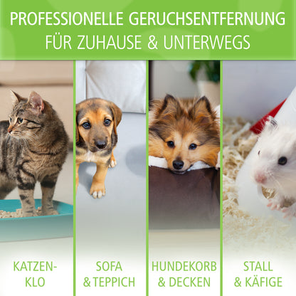 viopura Tiergeruchsentferner EXTRA STARK Geruchsneutralisierer Katzenurin und Tiergrüche