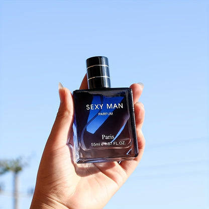 55ml+3ml, Herrenparfüm, Parfum Herren, Eau de Cologne mit Holznoten, Milch, Zitrus, Ebenholz, verströmt einen Gentleman-Duft, langanhaltender Duft, perfekt für Dates, Partys  als Geschenk, Valentinstagsgeschenke