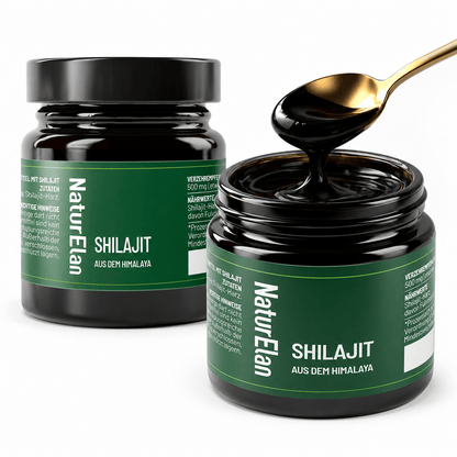 Shilajit Mumijo aus dem Himalaya – 75% Fulvinsäure – Natürlich, Hochdosiert, Vegan, Made in Germany – Ideales Geschenk für Männer & Frauen