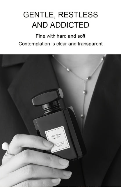 Herren Parfüm Flakon Schwarz, Steigert Charme, Einzigartiger Duft, Jasmin, Weitreichender Moschus, Zedernholz Wunderbare Fusion, Zeigt Männliches Erscheinungsbild, Alltags Cologne, Atmosphäre, Erste Wahl für Dates und Partys, Valentinstagsgeschenk für Fre