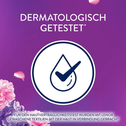Lenor Weichspüler Blütentraum | 3er Set | 3x 1,239L | 24h Wohlfühlfrische | Ätherische Öle
