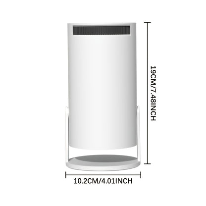 Smart Mini-Projektor: Ein drahtloser Projektor mit Wi-Fi-  Bluetooth-Konnektivität, Unterstützung für 4K-HD-Inhalte  native 1080P-Auflösung. Er enthält eingebaute Stereo-Lautsprecher  Dolby Audio für ein Heimkinoerlebnis  ist kompatibel mit Computern  Sma