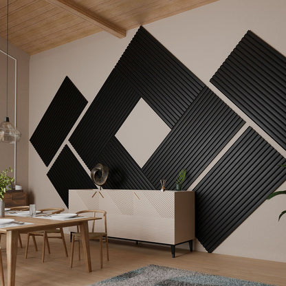 Wandpaneele Akustik 4er Set 120x60 cm