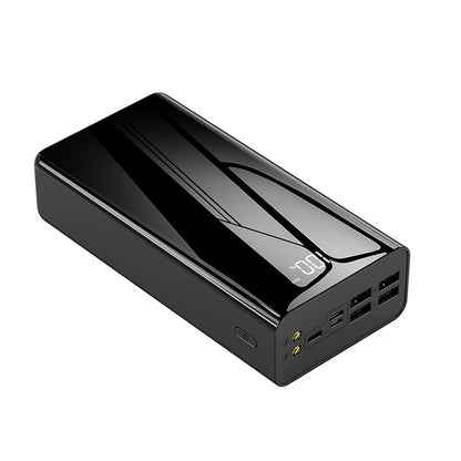 50000mAh Powerbank, 22,5W Schnellladung, Vollbild-Spiegel-Design, Großes Kapazitäts-Powerbank, Ausgestattet mit LED-Beleuchtung, Notfall-Backup-Stromversorgung für den Außenbereich, Geeignet für Telefon, Android und Digitale Geräte, Urlaubsgeschenk