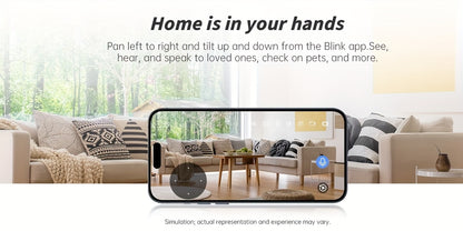 3MP HD Smartphone Roboter Kamera, Innenraumkameras mit Audio und Video, Kabellose Outdoor Innenraum Überwachungskameras, Haustierkamera für Katze Hunde, 360 Grad Nachtsicht Nanny Kamera für Schlafzimmer, Zwei-Wege-Audio, Bewegungserkennung, Geschenke für