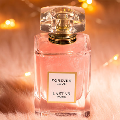 LASTAR Premium Blumen Eau De Parfum - 55ml Zartes Schimmerrosa, Inspiriert von Luxus-Designerdüften, Blumenharmonie aus Rose, Jasmin & Vanille, Geruchsmaskierung, Geburtstagsgeschenke, Festtagspräsente