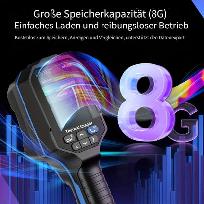 NOYAFA NF-524 High-Definition Wärmebildkamera - 120X90 Auflösung, fortgeschrittene Pipeline-Lecksuchung, hochpräzise Temperaturmessung, Nachtsicht und Industriequalität Reparaturwerkzeug - Ideal für Profis und Enthusiasten
